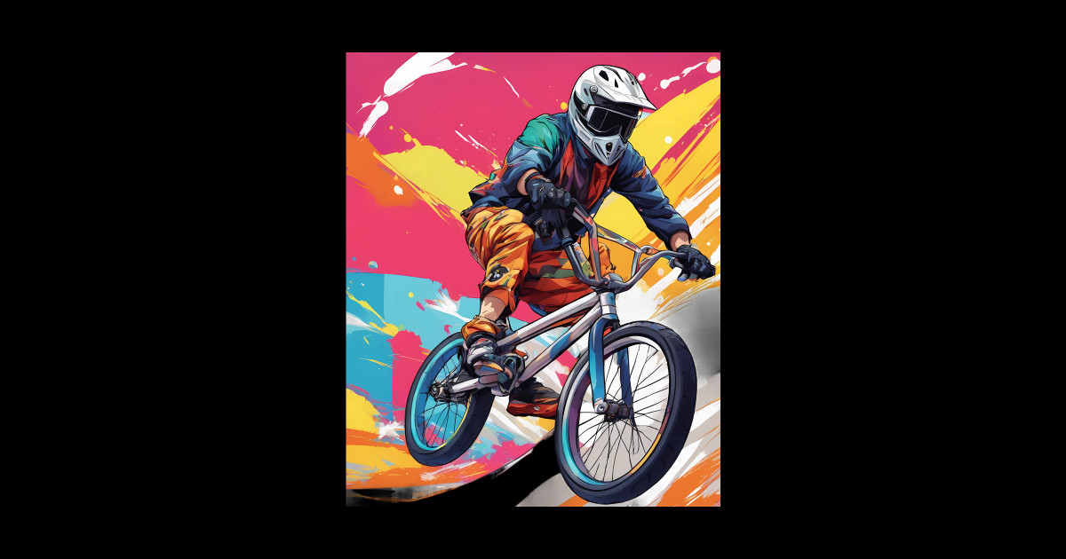 Speed Bicycle - Bicycle Rider - Sticker | TeePublic