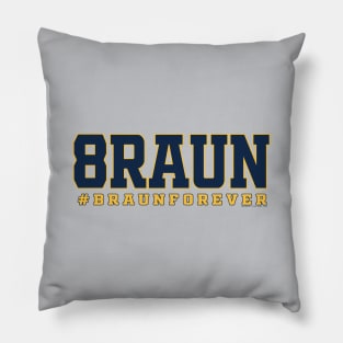 #8 Ryan Braun Pillow