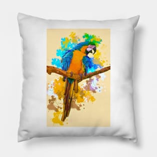 Macaw Pillow