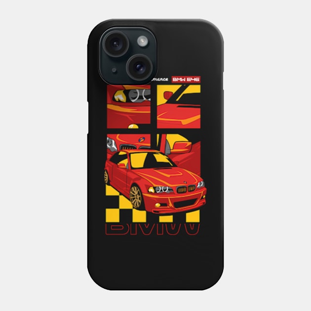 Luxury Bmw E46 Phone Case by OrigamiOasis