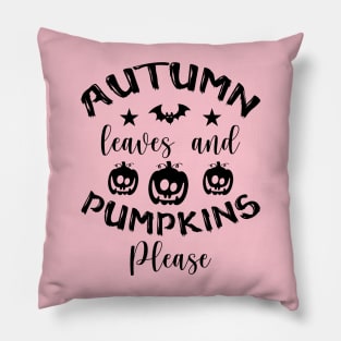 Autumn Pumpkins Pillow