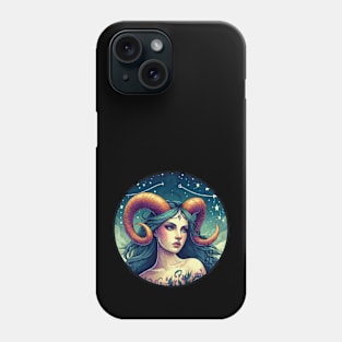 ZODIAC Capricorn - Astrological CAPRICORN - CAPRICORN - ZODIAC sign - Van Gogh style - 16 Phone Case