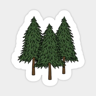 Trees Magnet