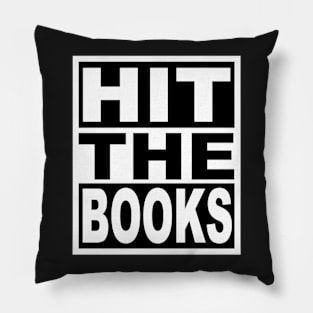 Hit the Books Pillow