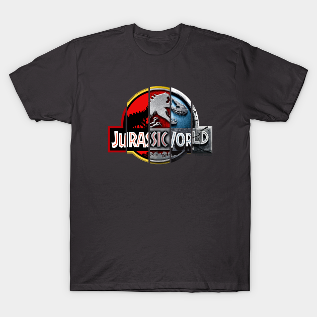 Jurassic World logo evolution. Birthday party gifts. ly licensed merch. Perfect present for mom mother dad father friend him or her - Jurassic Park - T-Shirt