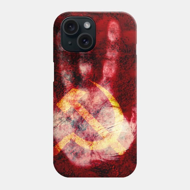 USSR symbol. Hammer and sickle Phone Case by rolffimages