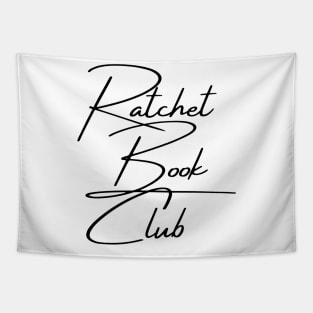 Ratchet Book Club Logo Shirt Tapestry