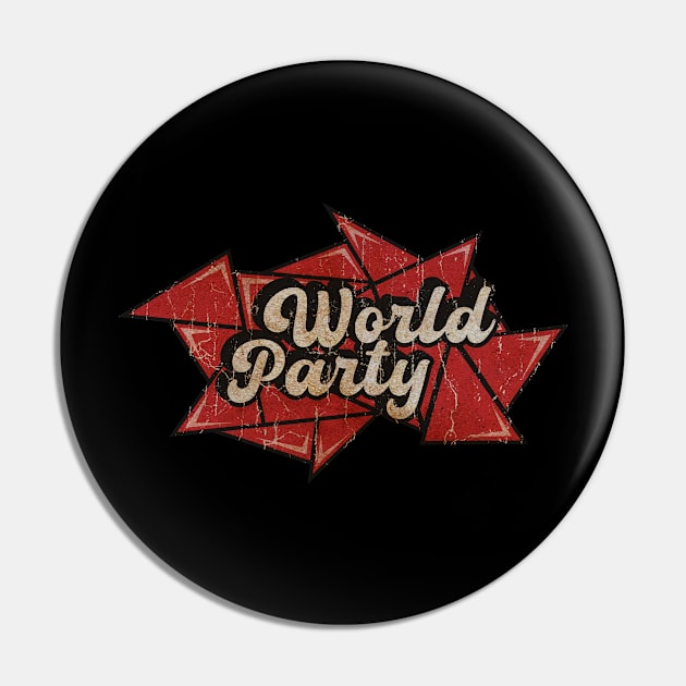 World Party - Red Diamond Pin by G-THE BOX