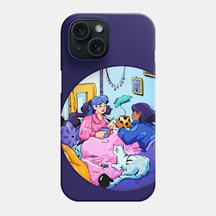 SleepOver_RoundVersion Phone Case