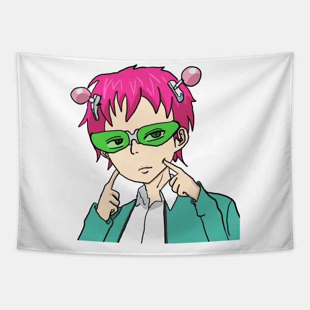 Saiki kusuo Tapestry by Damsos_store