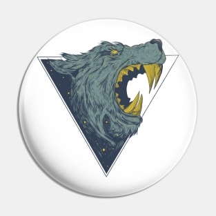 Big bad wolf Pin