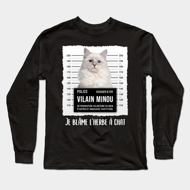 Cadeau Humoristique Pour Proprietaires De Chat Ragdoll Ragdoll Long Sleeve T Shirt Teepublic