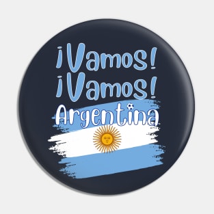 Argentina Qatar World Cup 2022 Pin