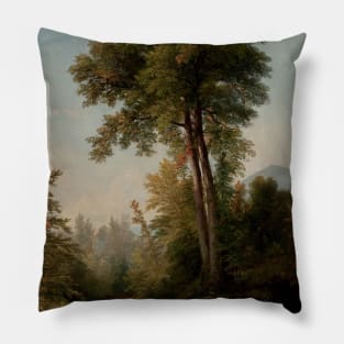 A Natural Monarch by Asher Brown Durand Pillow