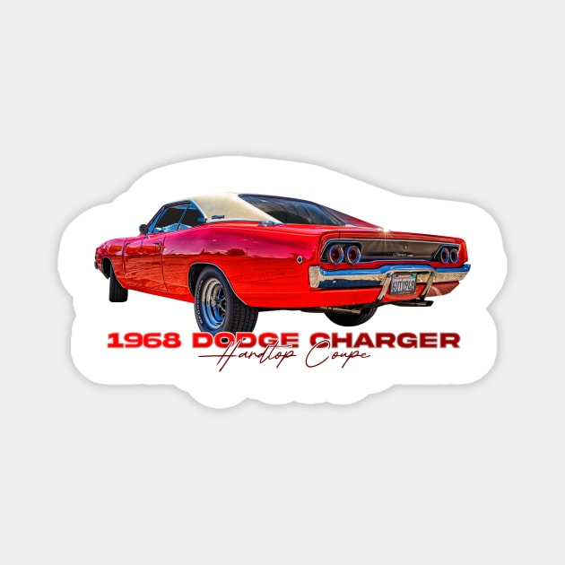 1968 Dodge Charger Hardtop Coupe Magnet by Gestalt Imagery