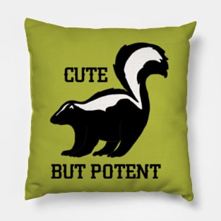 ‘CUTE BUT POTENT’ Pillow