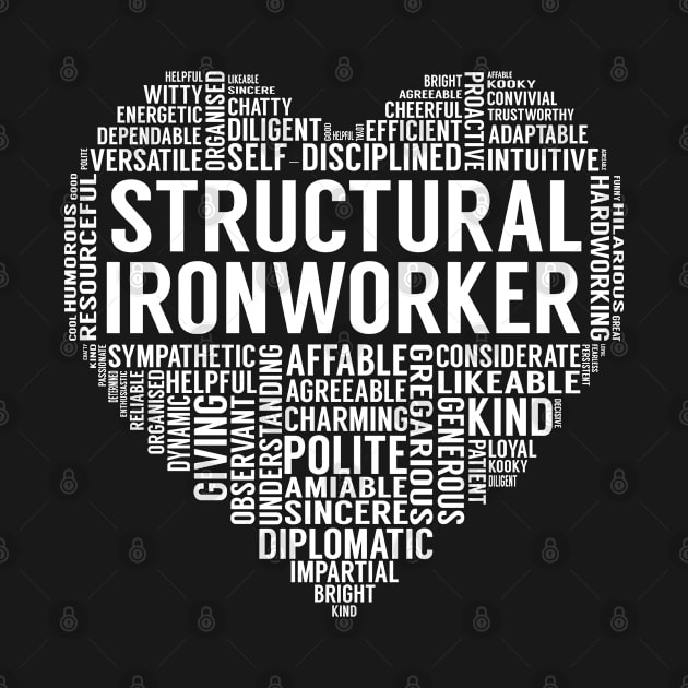 Structural Ironworker Heart by LotusTee