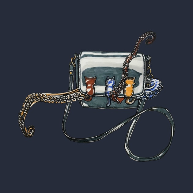 Purse Octopus by RaLiz