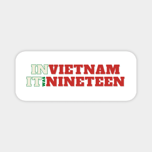 In Vietnam it was 19 Magnet