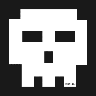 Scott Pilgrim 8-Bit Skull T-Shirt