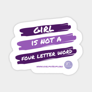 Four Letter Word Magnet