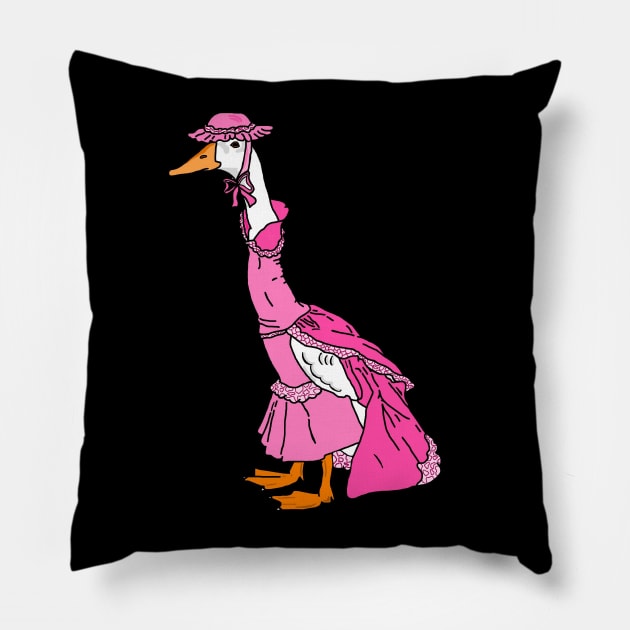 Elegant Duck Pillow by imphavok