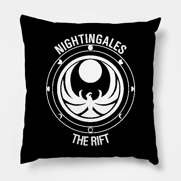 The Nightingales Pillow by dannihudson