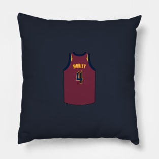 Evan Mobley Cleveland Jersey Qiangy Pillow