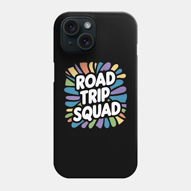 Road Trip Squad Phone Case by Abdulkakl