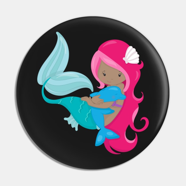 Mermaid Princess Pin by kdpdesigns
