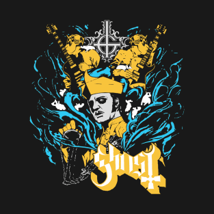 Ghost Retro Yellow T-Shirt