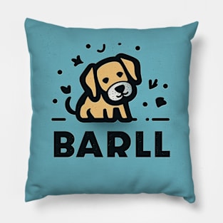 Cute bar dog Pillow