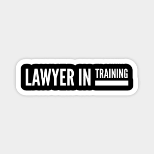 Lawyer In Training Magnet