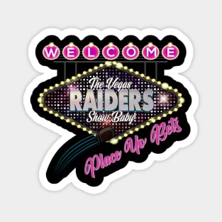 The Vegas Raiders Show Magnet