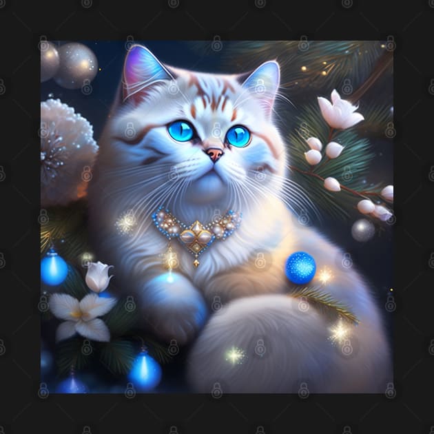 Holiday British Shorthair by Enchanted Reverie