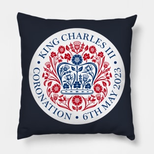 King Charles ||| Coronation Official Design Pillow