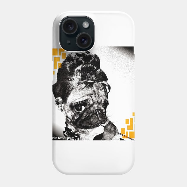 Lady Pug Phone Case by darklordpug