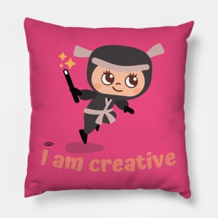 I Am Creative Pillow