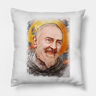 Holy Padre Pio Pillow