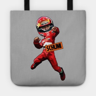 Michael Schumacher Pop art. Tote