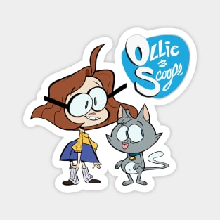 Ollie & Scoops Classic Magnet