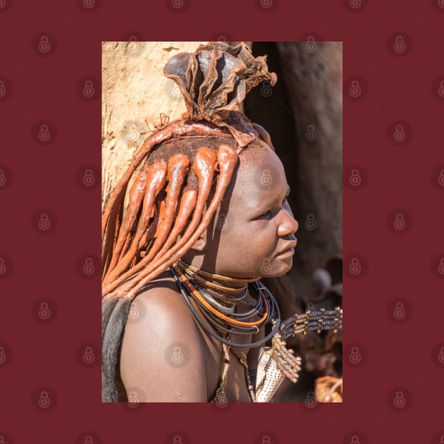 Namibia. Himba Tribe. Portrait of a Woman. by vadim19