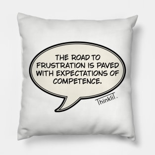 Road to Frustration Pillow