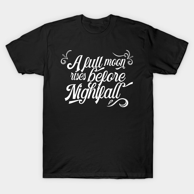 Twilight - New Moon Poster - Adult - T-Shirt - Black - Short Sleeve