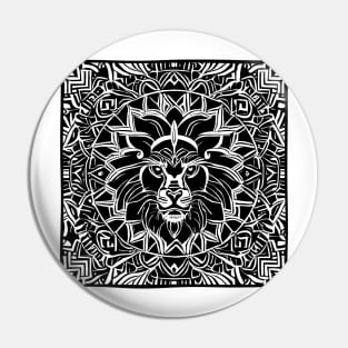 Boho Lion Pin