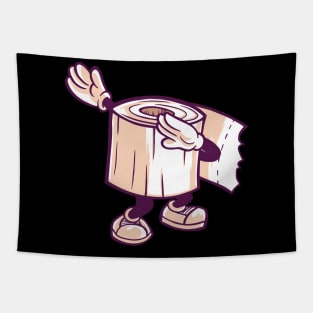 DABBING TOILET PAPER Tapestry