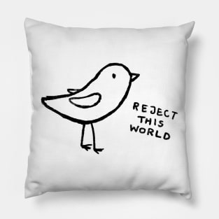 Reject This World Pillow