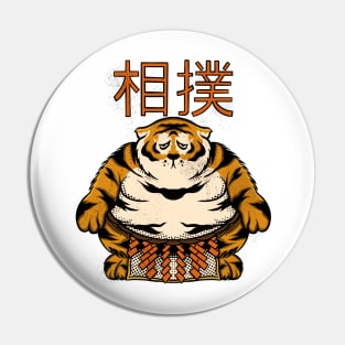 Sumo Tiger Pin