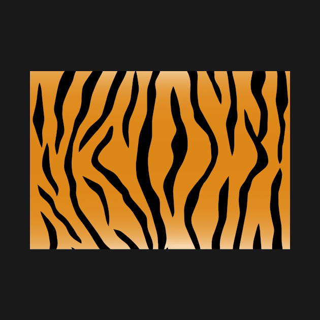 Tiger Print by Animal Printss Org