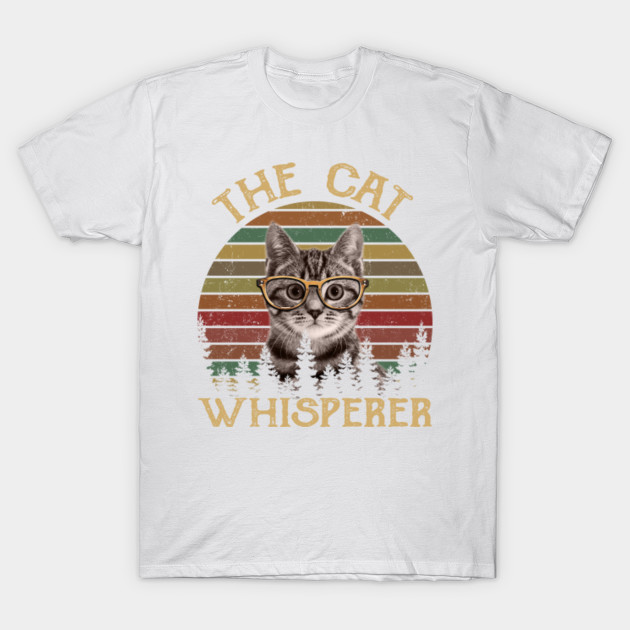 Vintage The Cat Whisperer Shirt Vintage The Cat Whisperer T